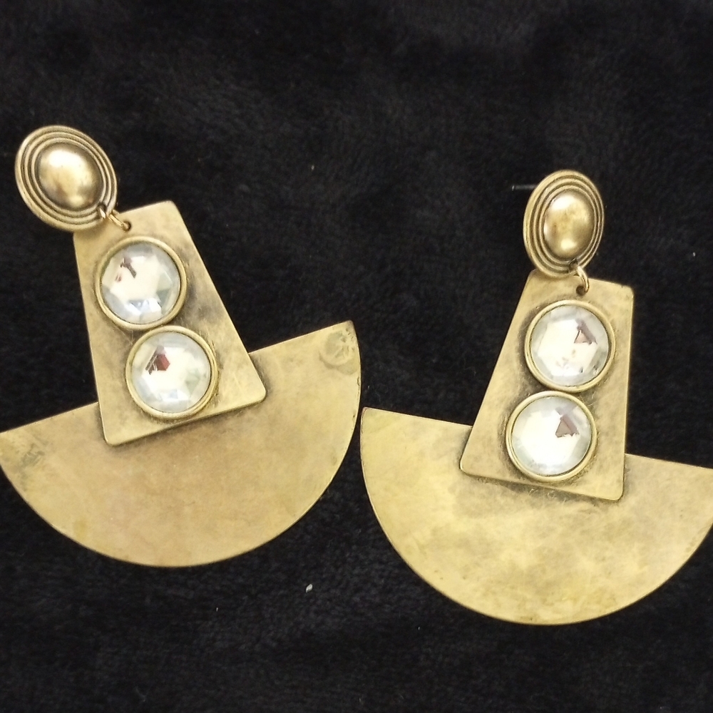 🔖Metal Diamonique Earrings